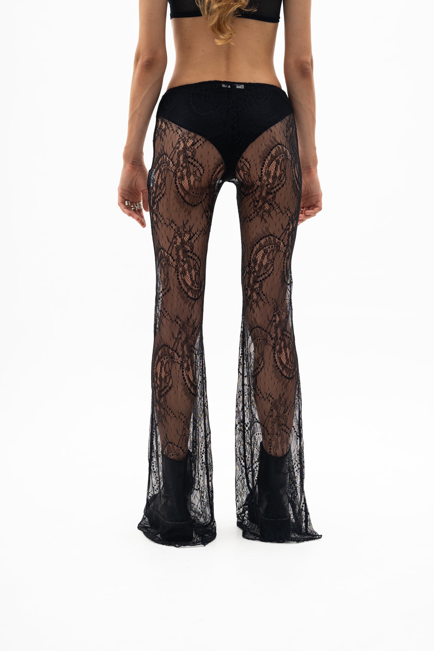 Lace pants