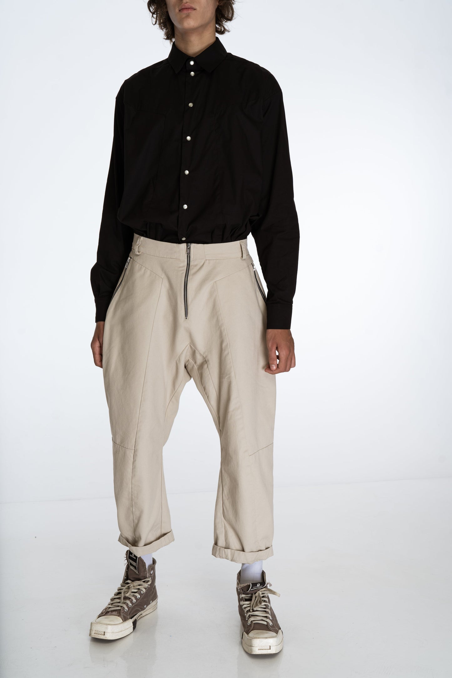 Twill pants