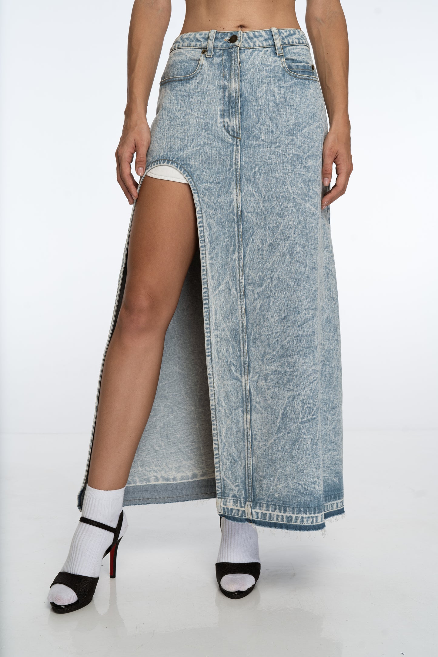 Denim skirt