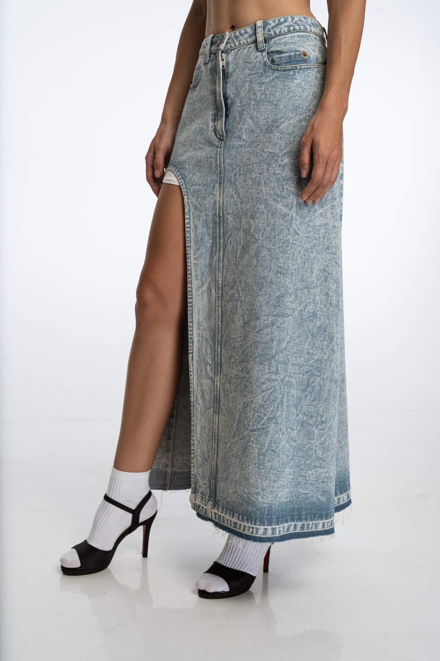 Denim skirt